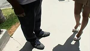 Rhianna Ryan takes big black monster cock interracial passionate pounding