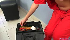 Lonely Julia, stroke your cock with screwdrivers for me?