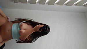 COLEGIALA 18 SHARES BED: BEST CULONA FUCK WITH PERFECT TITS MOANING!