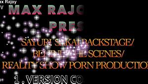 sayuri sakai goes backstage for the real deal with double anal penetration gangbang and ass fisting