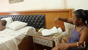 lil shorty midget flips out till monster bbc bareback slams her wet shaved pussy doggystyle