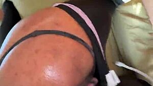 Str8rich Pounds Ebony Baddie's Wet Tight Creamy Pussy Doggystyle Bent Over