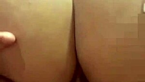 Brazilian Wife's Big Ass Gaped First Time Anal Fuck