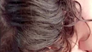 BBW Milf Sucks Cock Swallows Huge Cum Load