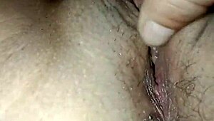 young homemade amateurs captured in close-up bent over doggystyle action