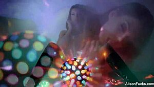 Alison tyler flaunts her massive boobs in solo nude tease