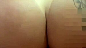 Brazilian Wife's Big Ass Gaped First Time Anal Fuck