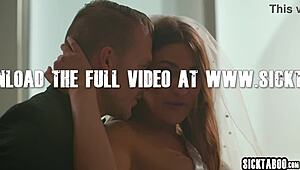 Gizelle Blanco's naughty bride heart pounds with wild fucking ecstasy before witnesses. Big ass shakes in blissful rough bliss.