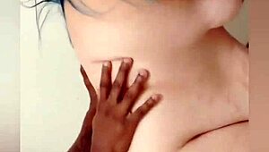 Cheating chubby blonde trailer park milf bends over in hotel bathroom for black cock doggystyle pounding footjob and barefoot whore fun