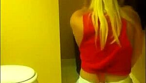 check out this sexy blonde amateur shaking her huge ass on webcam for private camsex fun