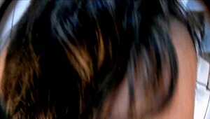 Ever seen a young maid fuck her husband's bro standing in bathroom?