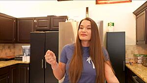 STEPSON breeds TABOO STEPMOM KENDRA HEART in bedroom part 1