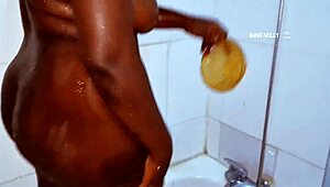 Boss's Wife Secretly Fucked Hard in Steamy Bathroom