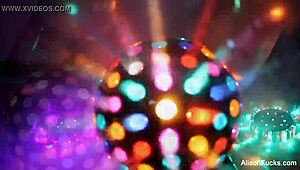 Alison tyler flaunts her massive boobs in solo nude tease