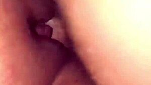 he pumped the neighbor's young ass full of thick CUM till it overflowed