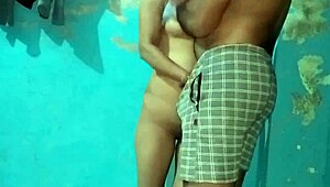 hot wife gets kissed deep then fucked standing while screaming in orgasmic bliss