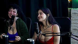 dad saw her nude vid now she takes brutal pussy pounding publicly