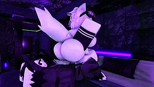 hard sex with my furry girlfriend in roblox 😈🍆💦