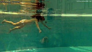 Irina Russaka's Underwater Russian Teen Exposure