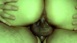 damn latina babe rides that huge cock reverse cowgirl 😍 creampie incoming!