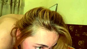 euro cutie gags on deepthroat facefuck rimjob sloppy throatpie