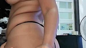 POST-PARTY FUCK SHE DIDN'T WANT ANYONE TO SEE!! RIDING THAT BIG COCK COWGIRL STYLE CLOSE-UP!