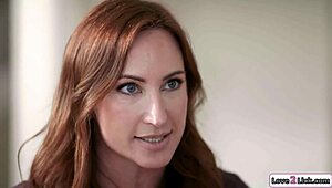 Tattooed Stepmom Gets Ass Licked by Petite Stepdaughter