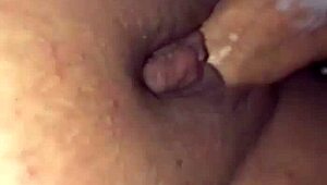 he pumped the neighbor's young ass full of thick CUM till it overflowed