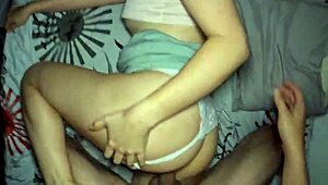 pov pink creamy pussy takes monster cock while she wears white lingerie panties usa emo 18 year old