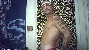 Skinny glasses model rips clothes for first-time missionary fuck against pornstar in backstage intergender sex match?