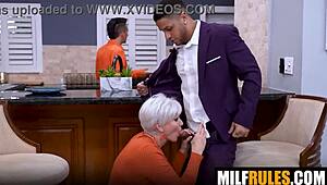 Nana's Sloppy Cumswap Session With DD White Stevie K And Casey