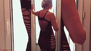 passionate french couple dances then fucks doggystyle anal