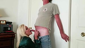 wanna see this horny milf wife ride cock pov then take creampie on shaved pussy and ass?