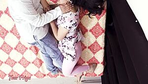 Desi saali moans louder jiju fucks hard to orgasm