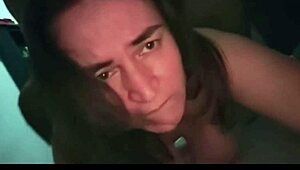 wanna see this busty latina mommy ride cock until she cums on all fours?