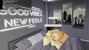 Cheating Slut Begs for Friend's Cock While Boyfriend's Away Submissive Rail