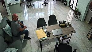 hey, remember fucking my ex-teacher's old dude? started with a handjob in the living room