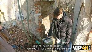 why settle for restaurant dinner when blowjobs in creepy spots taste better? 🍆🏚️😉