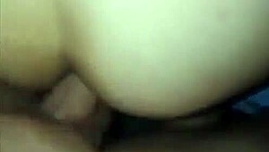 yo, part 2 of pounding my neighbor with my big dildo, she loves it deep...