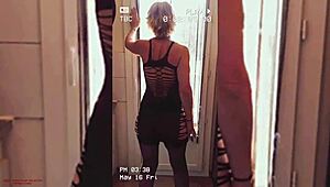 passionate french couple dances then fucks doggystyle anal