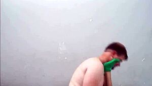 grandpa daddy spreads her legs shoulders high and fucks tight teen pussy