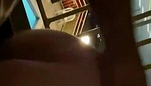 Wife Sucks Monster Cock Before Bent-Over Balcony Fuck And Cum Mouthful On Hotel Holiday!