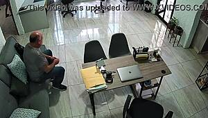 hey, remember fucking my ex-teacher's old dude? started with a handjob in the living room