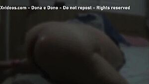 that fat bbw's huge ass shakes wildly during her intense orgasm