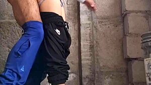 University Escape for Secret Latina Stepsister Outdoor Fuck