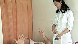 Skinny Asian Nurse Takes Rough Dp And Anal From Patients In Hospital