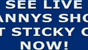 Shemale Bursts Hands-Free Cumshot Thrill.