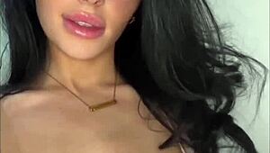 horny british coed slut squirts hard fingering wet pussy on webcam