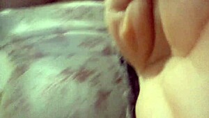 ginger paris stuffs pussy with marshmallows then pisses