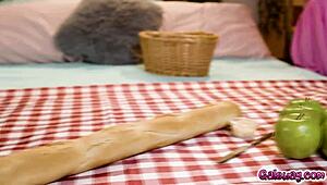 😍 victoria voxxx and lilly bell finger each other's shaved pussies in sensual girlfriend tribbing